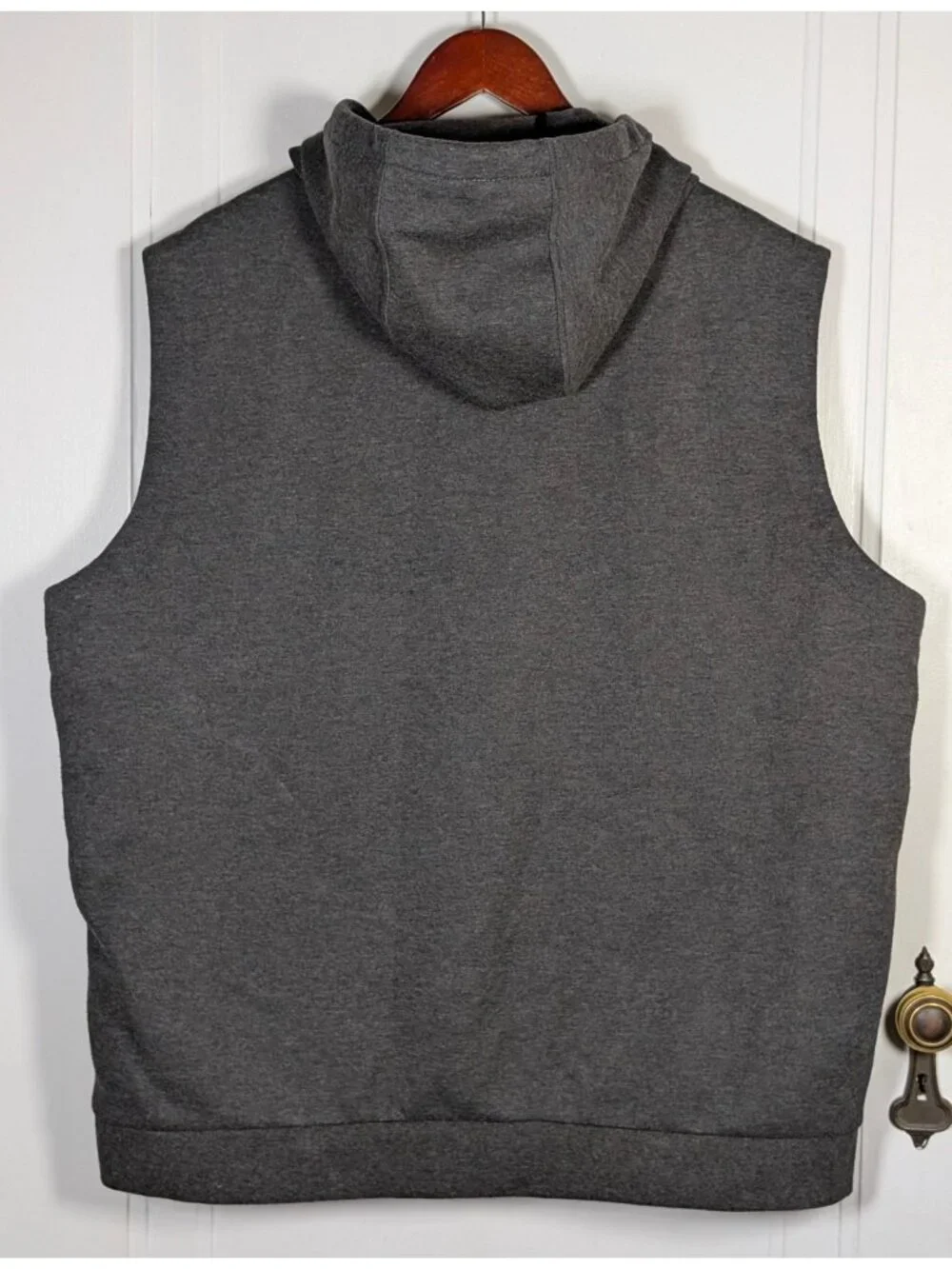Polo Ralph Lauren Black Performance Down Zip Puffer Vest Quilted Hooded Mens XL